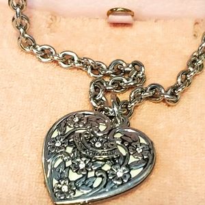 Juicy Couture Heart Shaped Necklace
